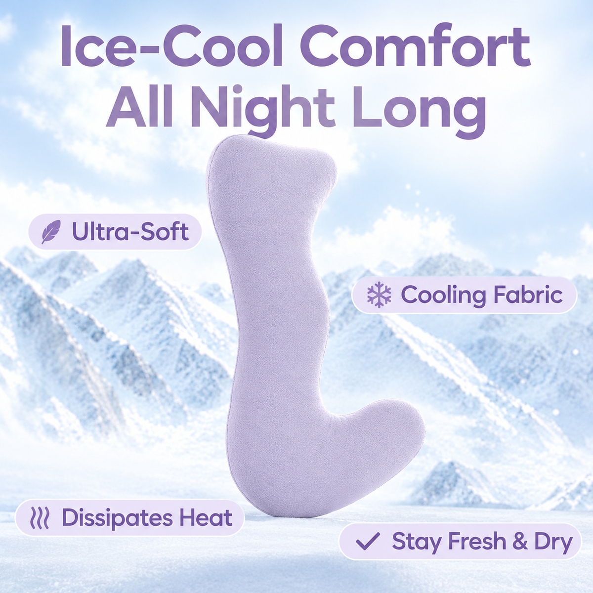 BodyAlign Cooling Pillow