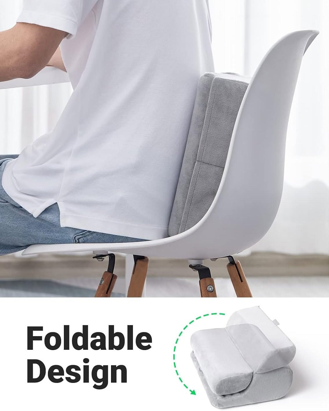 Tablet Pillow Stand Soft Holder with 3 Viewing Angles Adjustable Pillow Holder Backrest Washable, Cellphone